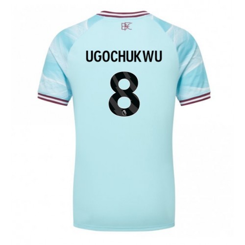 Dres Burnley Lesley Ugochukwu #8 Gostujuci 2025-26 Kratak Rukav